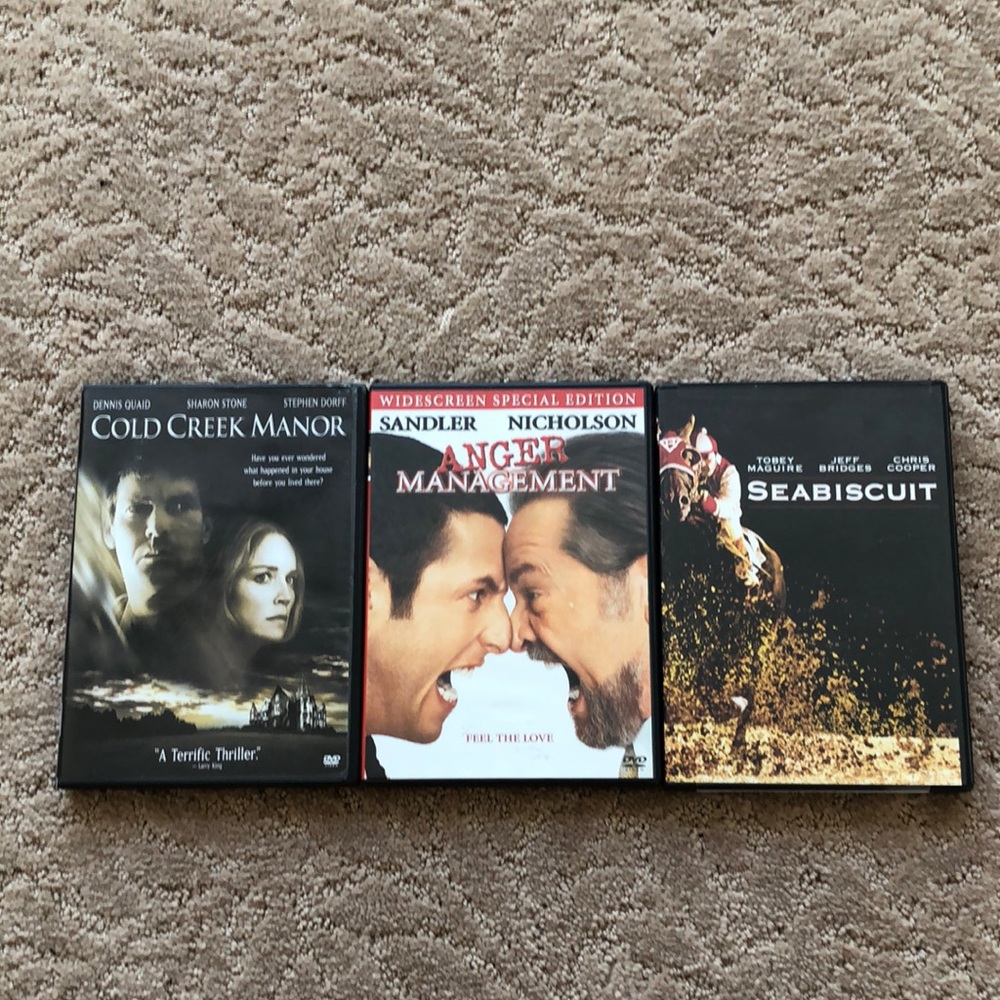 CD movies lot of 3